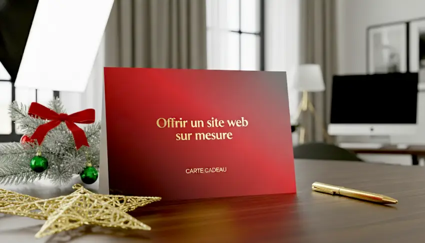 Idée cadeau originale offrir un site web sur mesure